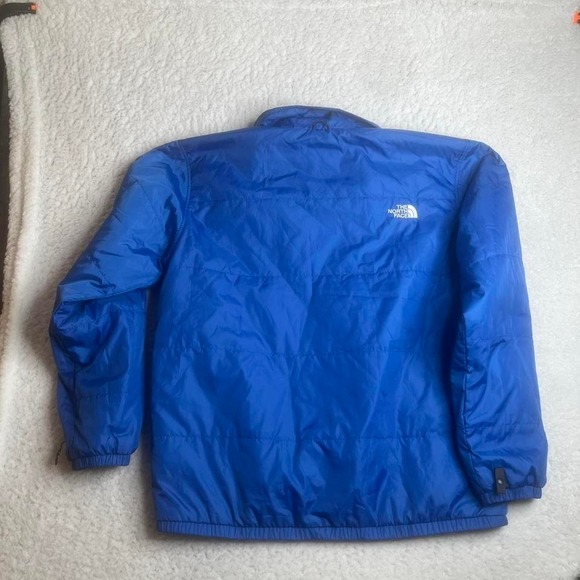 The north face men's blue full zip puffer jacket warm outdoors xl - Picture 4 of 7